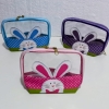 Nécessaire com visor coelhinho da Páscoa